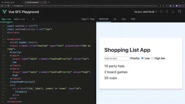 4 user inputs in vue 3 from Alex Kyriakidis смотреть онлайн
