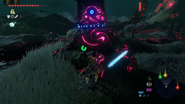 Zelda BotW PC CEMU 1.11.3 60fps - Chateau d'Hyrule смотреть онлайн