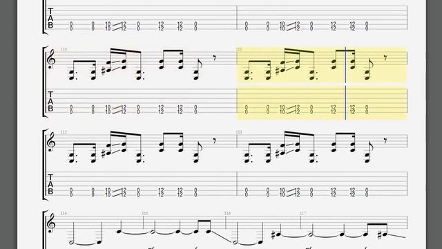 Metallica Some Kind Of Monster Kirk guitar tablature смотреть онлайн