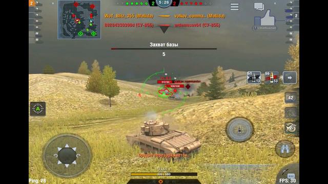 Обзор танка Matilda ☆ L1keRusher - WoT Blitz Android и iOS смотреть онлайн