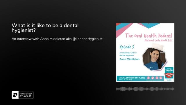What is it like to be a dental hygienist? | The Oral Health Podcast смотреть онлайн