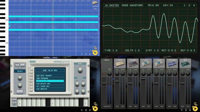 Fields of Synth (Home) - A Chrono Cross synthwave remix made on Korg Gadget Switch смотреть онлайн