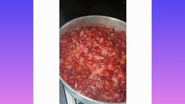 клубника варенье. Кулпынай.Казакша рецепт. смотреть онлайн