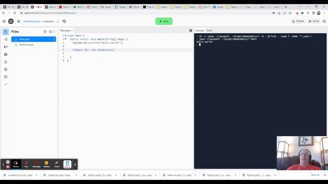 Linked List part 2 implementation part 1 (java) смотреть онлайн