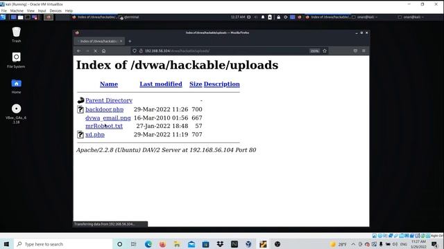 Pentesting con weevely (DVWA) смотреть онлайн