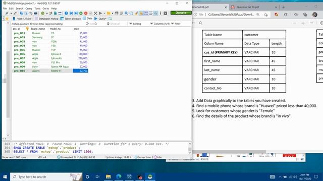 Question Set 09 | Database Management System | 1st year | Java Institute смотреть онлайн