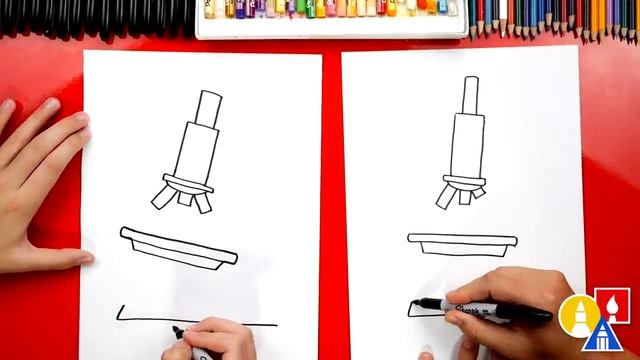 How To Draw A Microscope смотреть онлайн