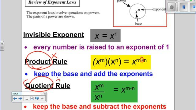 Exponential Equations (7.3 Extended)
