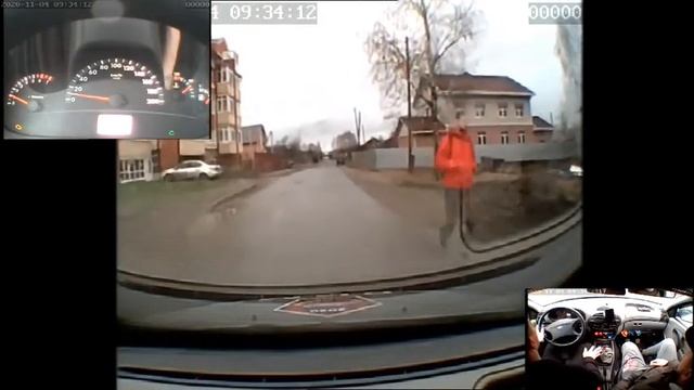 пробуем экзаменационный маршрут г. Вологда ( автошкола "ОЛИМП") смотреть онлайн