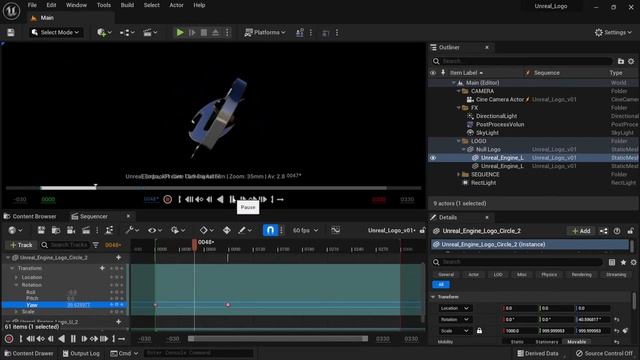 Урок 2 - Как создать и анимировать Unreal Engine смотреть онлайн