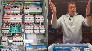 Стандарт трехфазного электрощита для квартиры. Из чего состоит электрощит. Компоненты электрощита