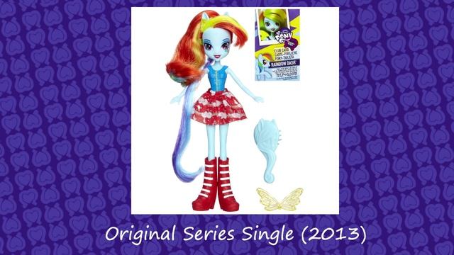 Рейнбоу Дэш [Rainbow Dash] - биография и все кукольные выпуски 2013-2015 смотреть онлайн