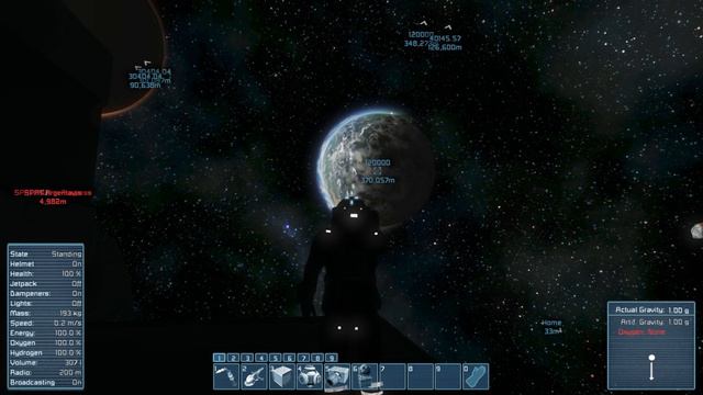 Space Engineers - Tutorial - How to create/spawn Planets смотреть онлайн
