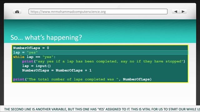 Condition Controlled Iteration/While Loops in Python - igcse/gcse computer science смотреть онлайн