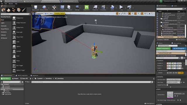 UE4 Инвентарь (#1)