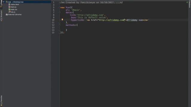 Vuejs #8 - Render HTML 1 смотреть онлайн