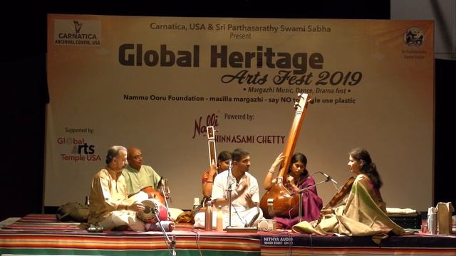 Global Heritage Art Fest 2019 | Carnatica | SPSS | Carnatic Vocal Concert Palaghat Ramprasad смотреть онлайн