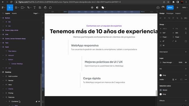 Curso completo Figma 2023 para principiantes - Figma tutorial español (Parte 7) смотреть онлайн