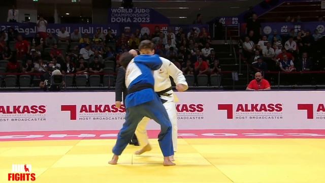 MURAO SANSHIRO (JAP) V BEKAURI LASHA  (GEO)   [ -90 KG WORLD JUDO CHAMPIONSHIPS - DOHA 2023 ]