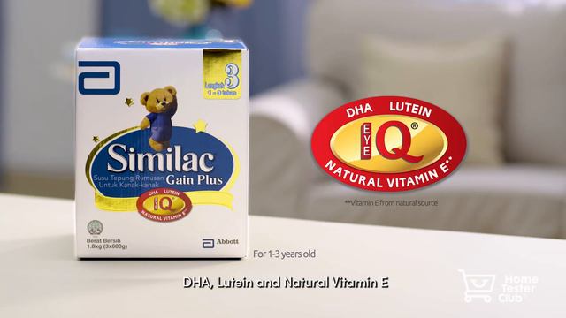 Similac® Gain Plus featured by Home Tester Club Malaysia - 30s Eng смотреть онлайн