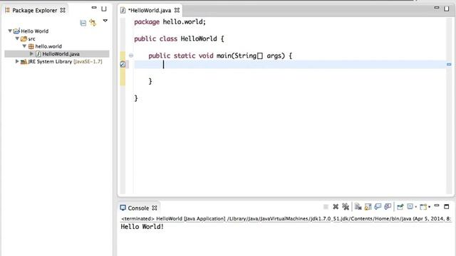 Java Basics Tutorial #1: Intro to Object-Oriented Programming and the Hello World Program смотреть онлайн