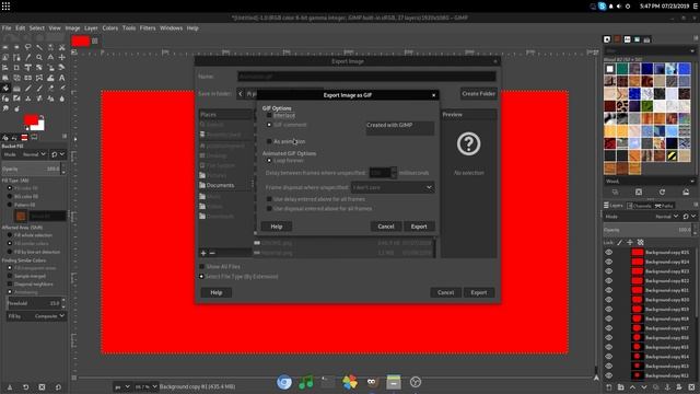 Create a 2D animation using GIMP смотреть онлайн