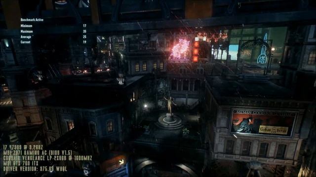 BENCHMARK: Batman: Arkham Knight – MSI GTX 760 ITX 2GB смотреть онлайн