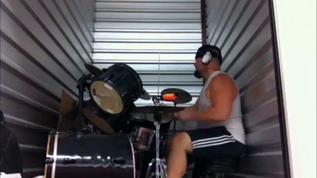 NEW Last Caress/Green Hell by Metallica drum cover with backing track смотреть онлайн