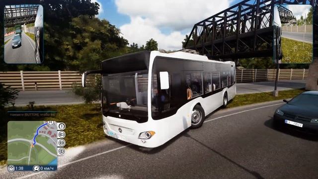 Обзор BUS SIMULATOR 18. Мой первый рейс смотреть онлайн