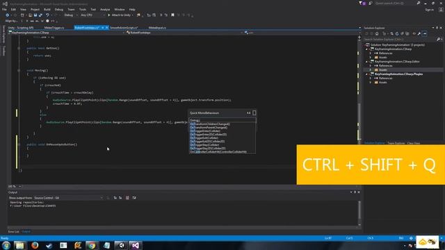 Setting Up Unity with Visual Studio and GitHub [3:02] смотреть онлайн