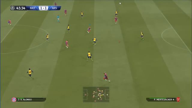 [PES 2015] Bayern Munchen vs Arsenal [Super Match] смотреть онлайн