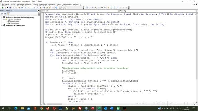Détecter Encodage Iso Ou Utf-8 En VBA Excel