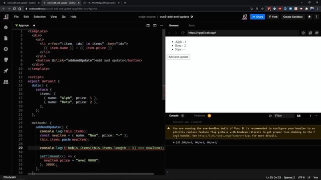 #12 Реализация реактивности - Vue.js: нюансы смотреть онлайн