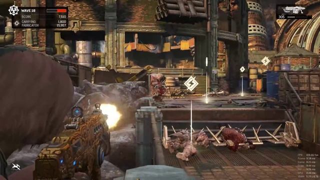 Gears of War 4 PC Horde - ASUS GL502VS - GTX 1070 - G-Sync Disabled смотреть онлайн