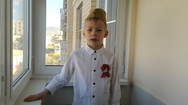 Стихотворение ко дню победы "Дед Агван" Игорь Растеряев, Читает Влад, 7 лет смотреть онлайн