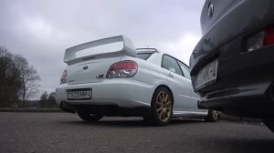 Жестокое рубилово BMW против Subaru