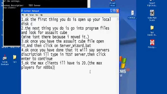 Assault Cube how to make a Lan server смотреть онлайн