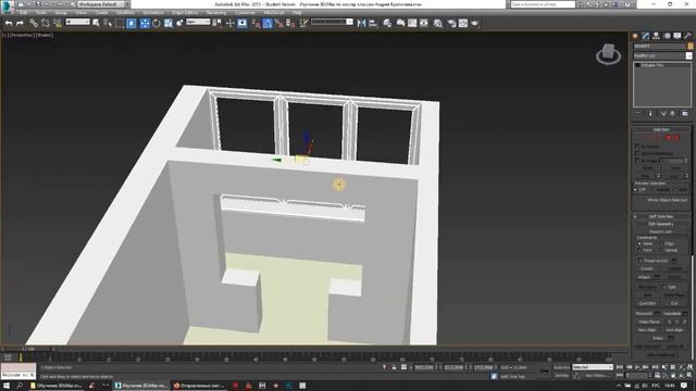 Окна и двери в 3D Max. Урок третий смотреть онлайн