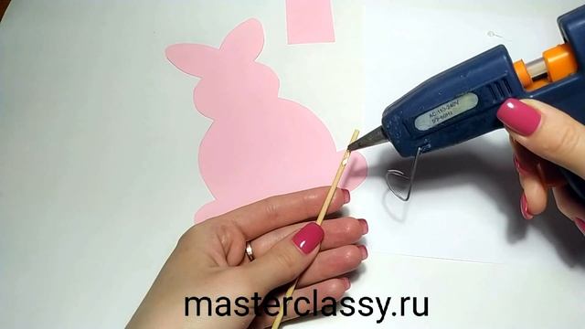 Пасхальные поделки за 5 минут. Делаем кролика на Пасху из бумаги. Видео урок. Декор на Пасху смотреть онлайн