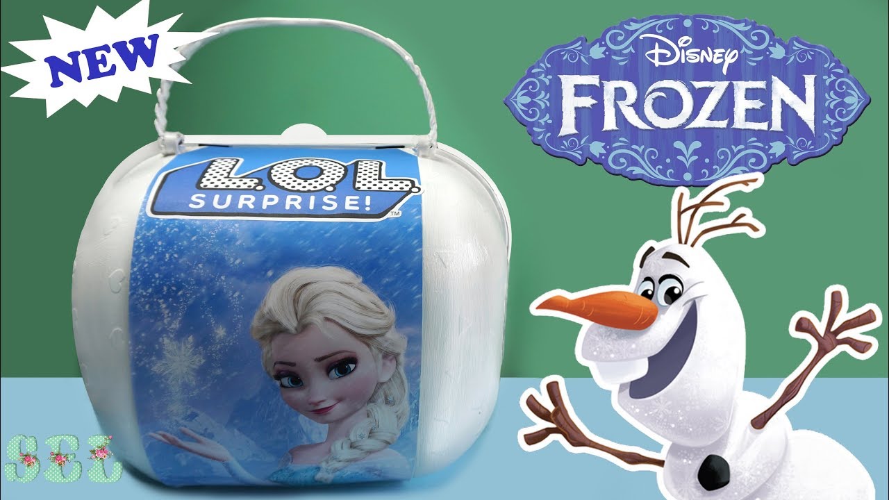 ЛОЛ Сюрприз Холодное Сердце Custom Bigger LOL Surprise FROZEN смотреть онлайн