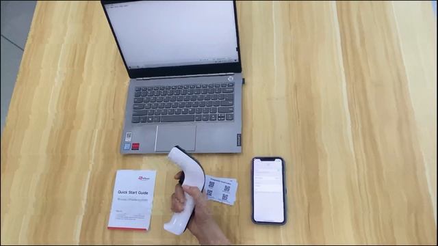 Wireless Barcode scanner RT104 / RT332 Video User Guide смотреть онлайн