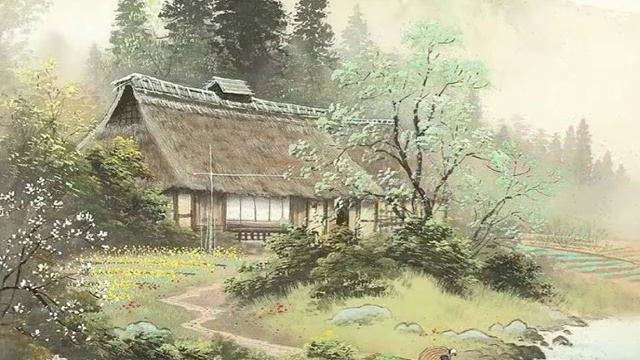 Японские пейзажи. Художник Koukei Kojima