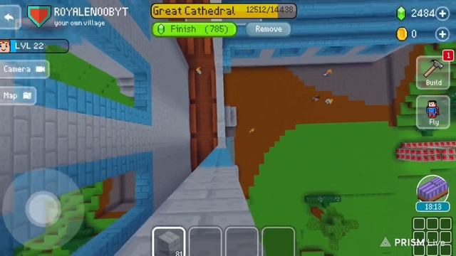 BLOCK CRAFT 3D GAMEPLAY BUILDING THE “GREAT CATHEDRAL “