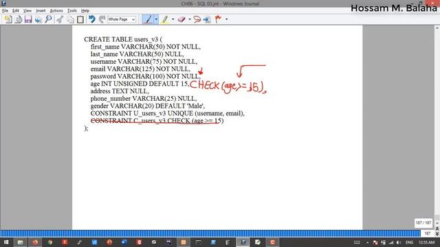 HMB | FSWD | CH06 | SQL with MySQL 03 смотреть онлайн