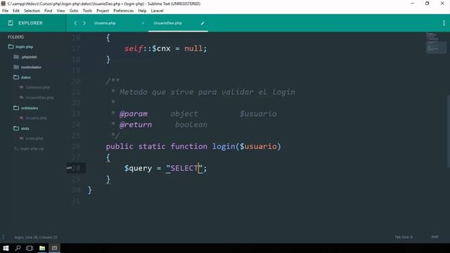 08 - Login en capa de acceso a datos | Login y Registro con PHP PDO | @Cursania смотреть онлайн