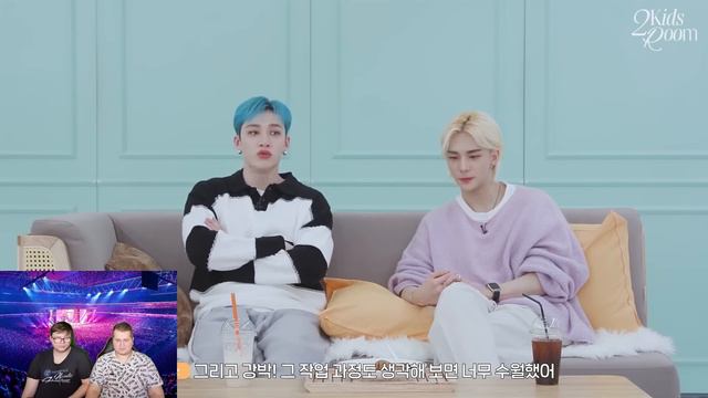 Реакция на [Русская озвучка by Ayka] 2 Kids Room Ep. 21 Bang Chan X Hyunjin смотреть онлайн