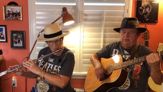 60's Rock & Roll Song "Michelle" Acoustic Cover By Stephen & Cheryl смотреть онлайн