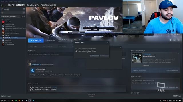 Fix for Pavlov VR not launching (Rift) смотреть онлайн