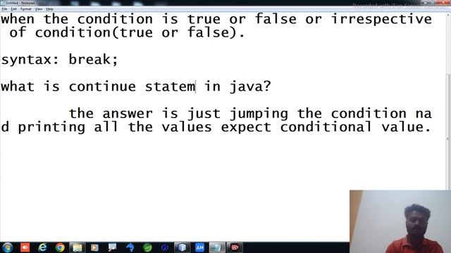 java Break and Continue Statement(Jump Statement) | break statement; break and continue statement смотреть онлайн