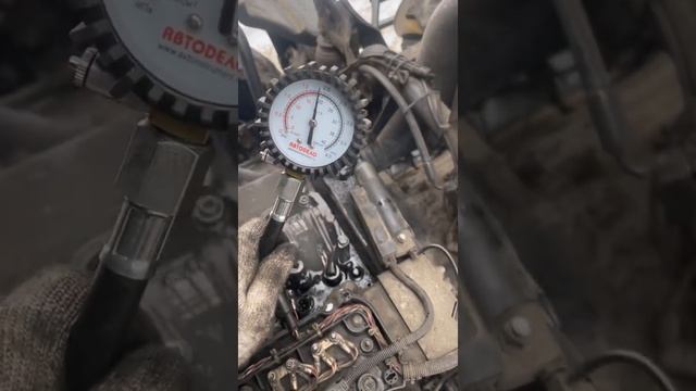 Проверка компрессии в двигатели MAN D0836 LFL53 смотреть онлайн